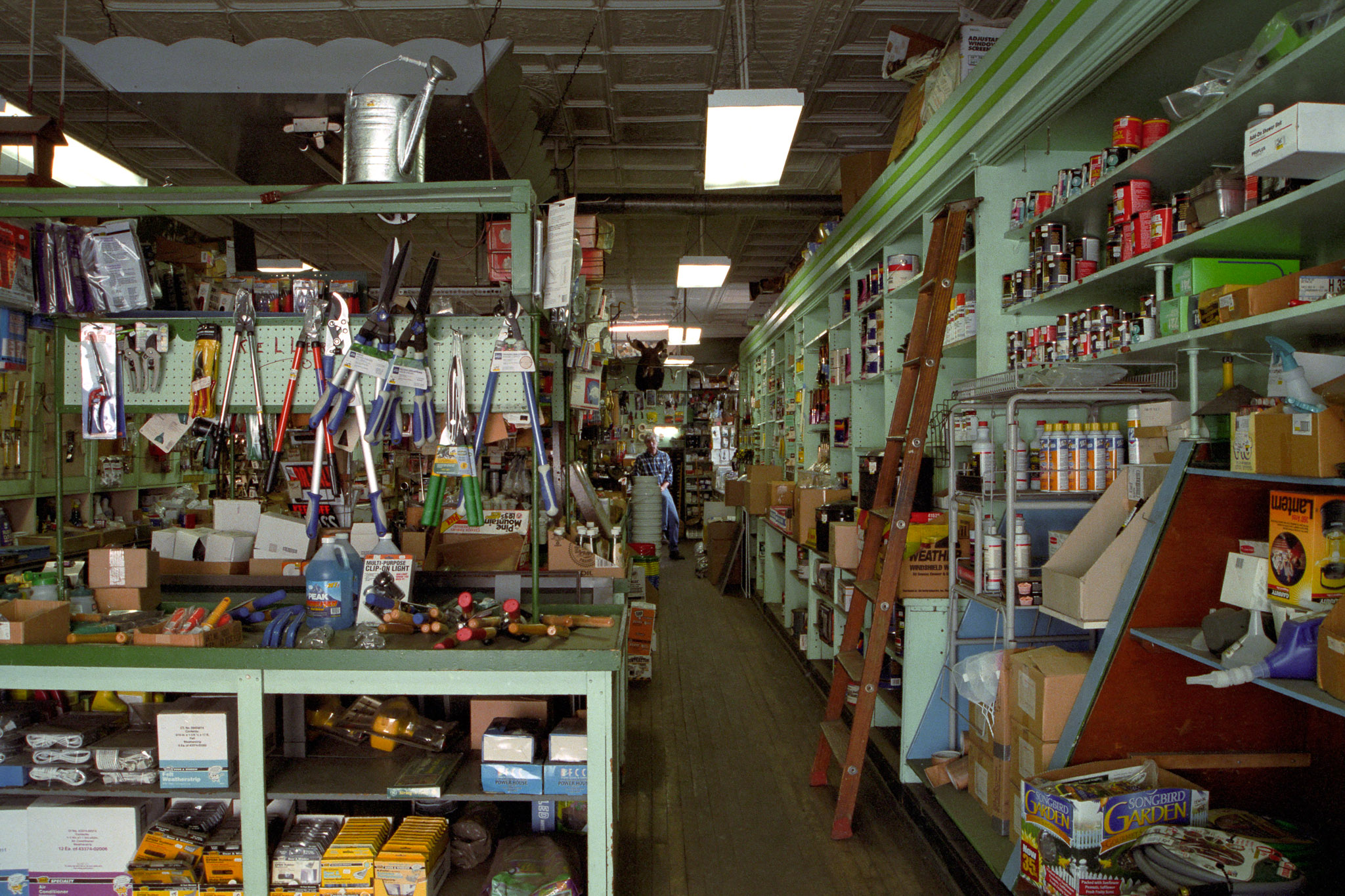 Dave Keller in his Wilkinsburg Hardware Store