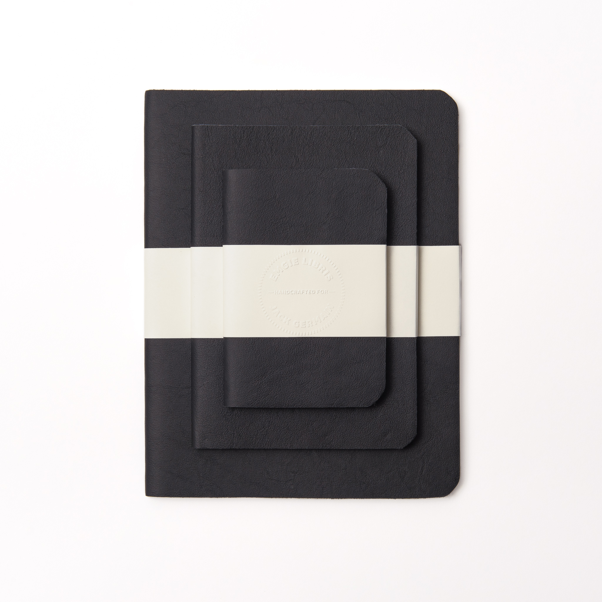 Jack Germain &amp; Emgie Libris Leather-bound Book