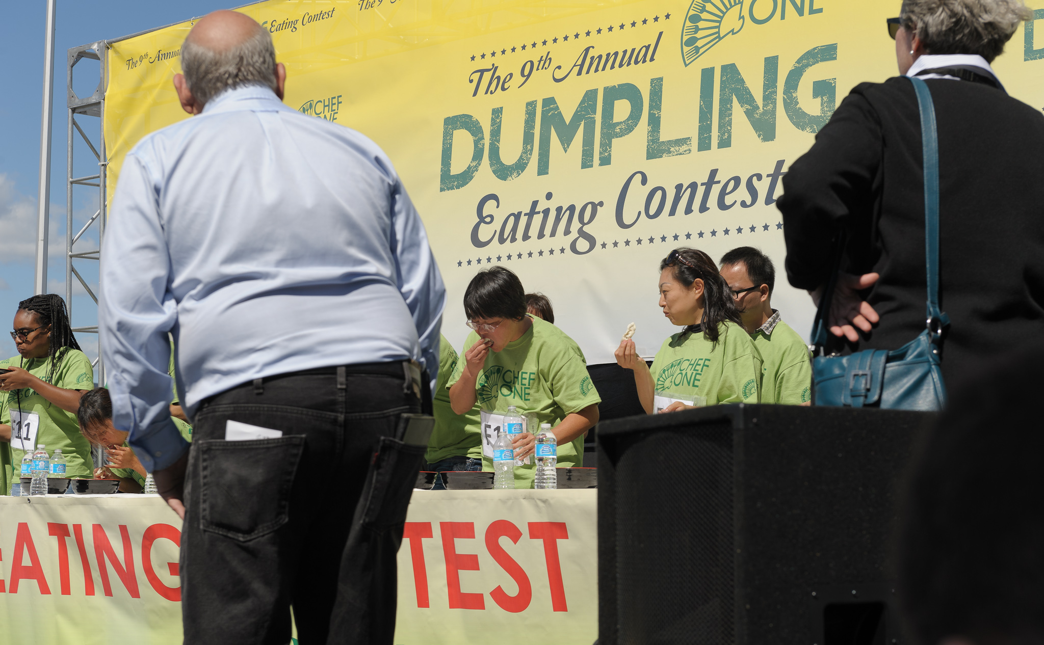 dumpling eating contest williamsburg 2012