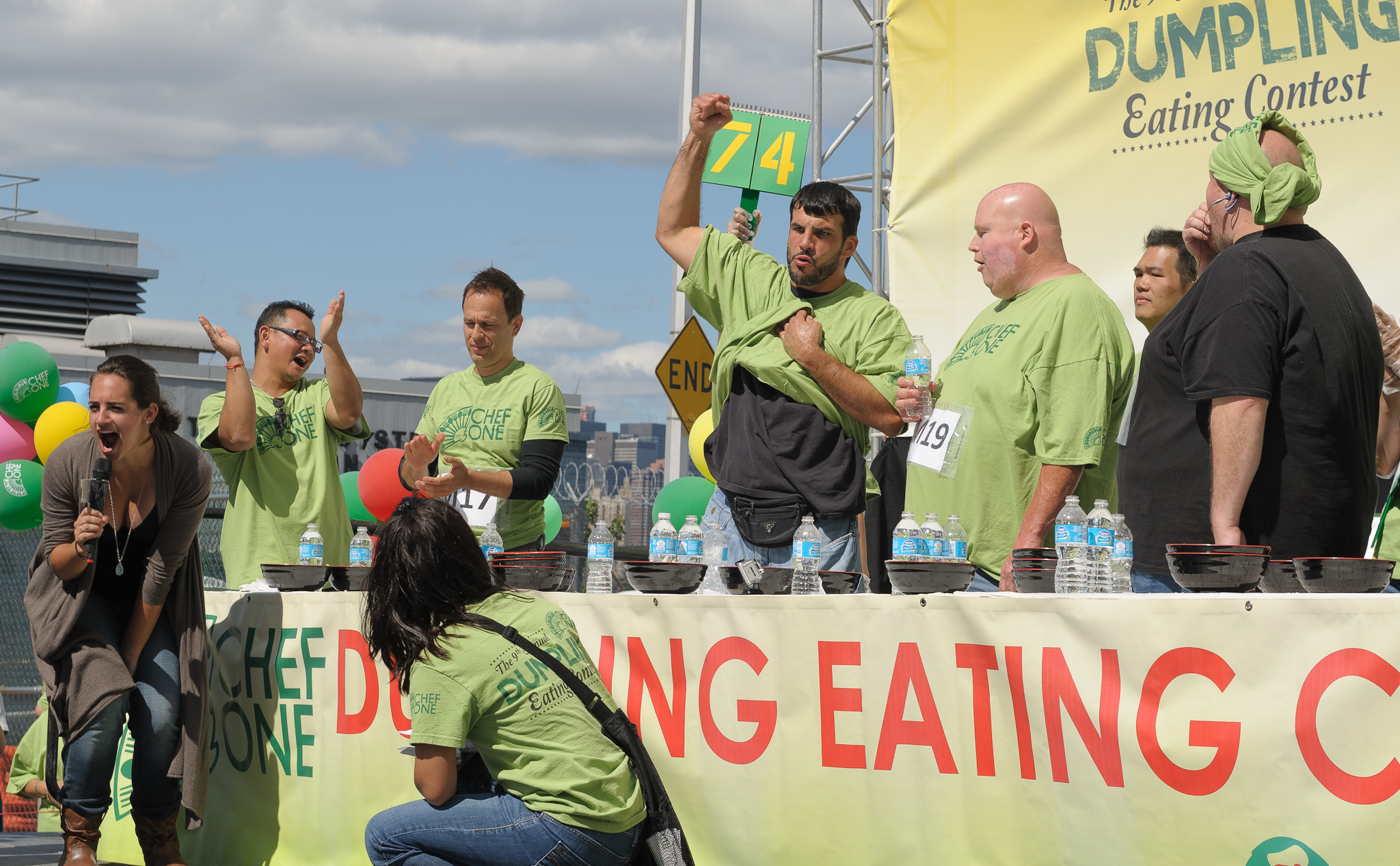 dumpling eating contest williamsburg 2012