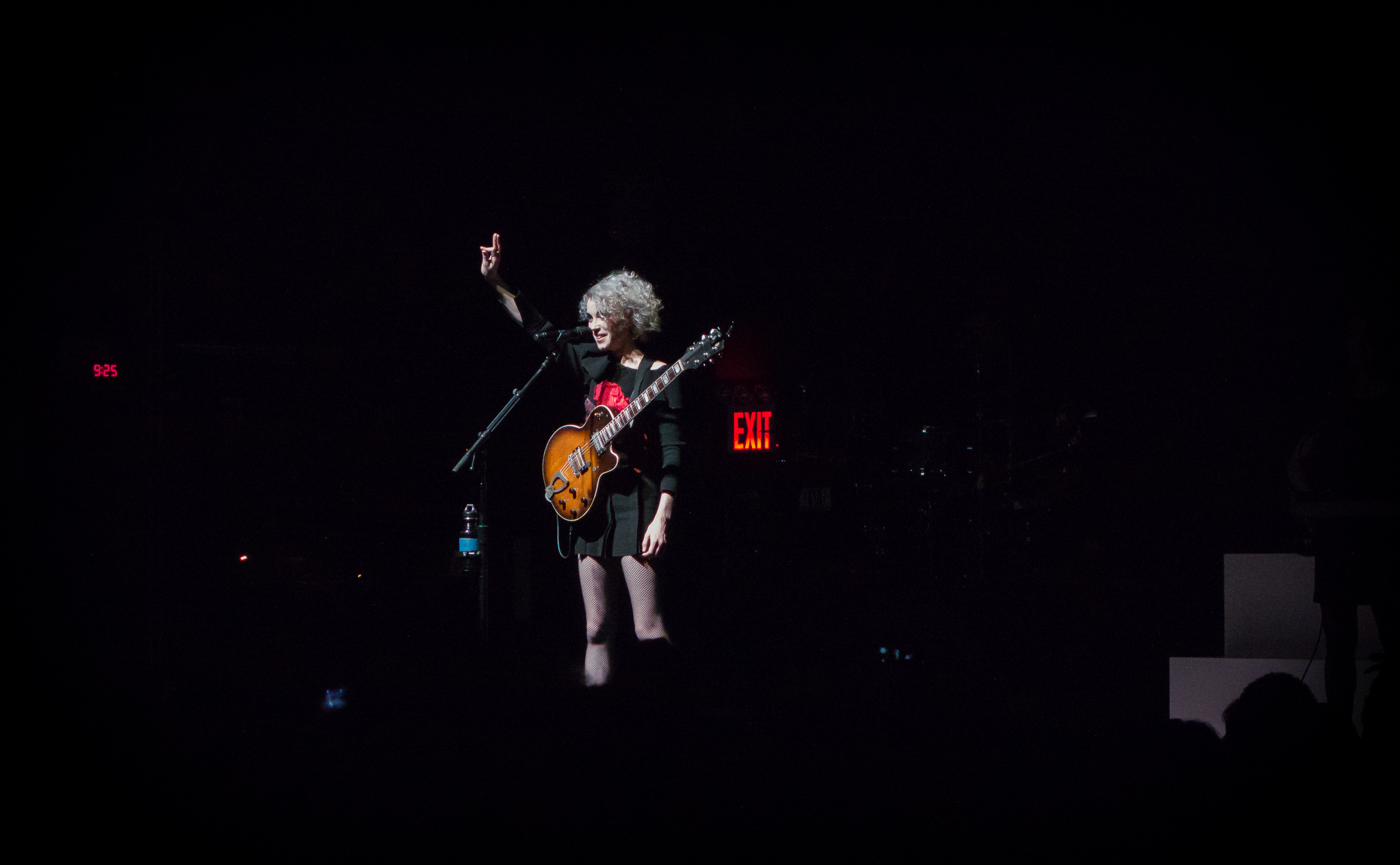 St. Vincent performing at Termainal 5