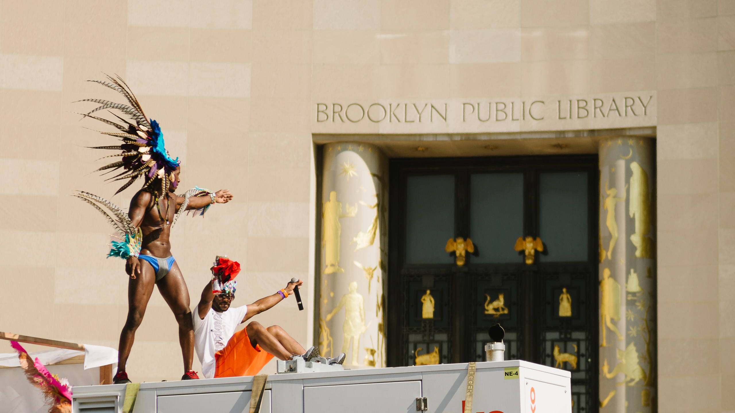 Mirroring, Guiding at the 2015 West Indies Day Parade in Brooklyn