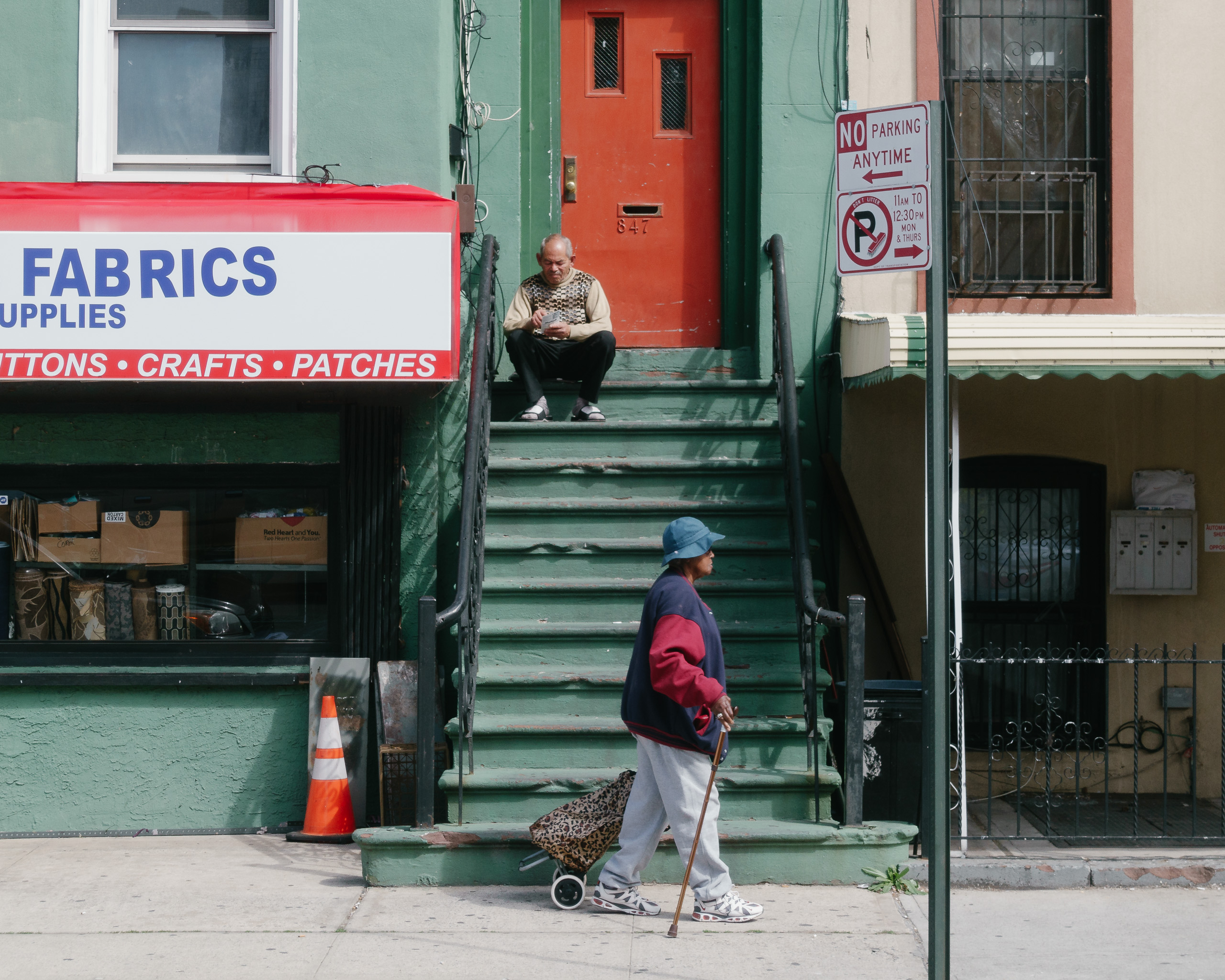 Scratch cards and morning strolls.