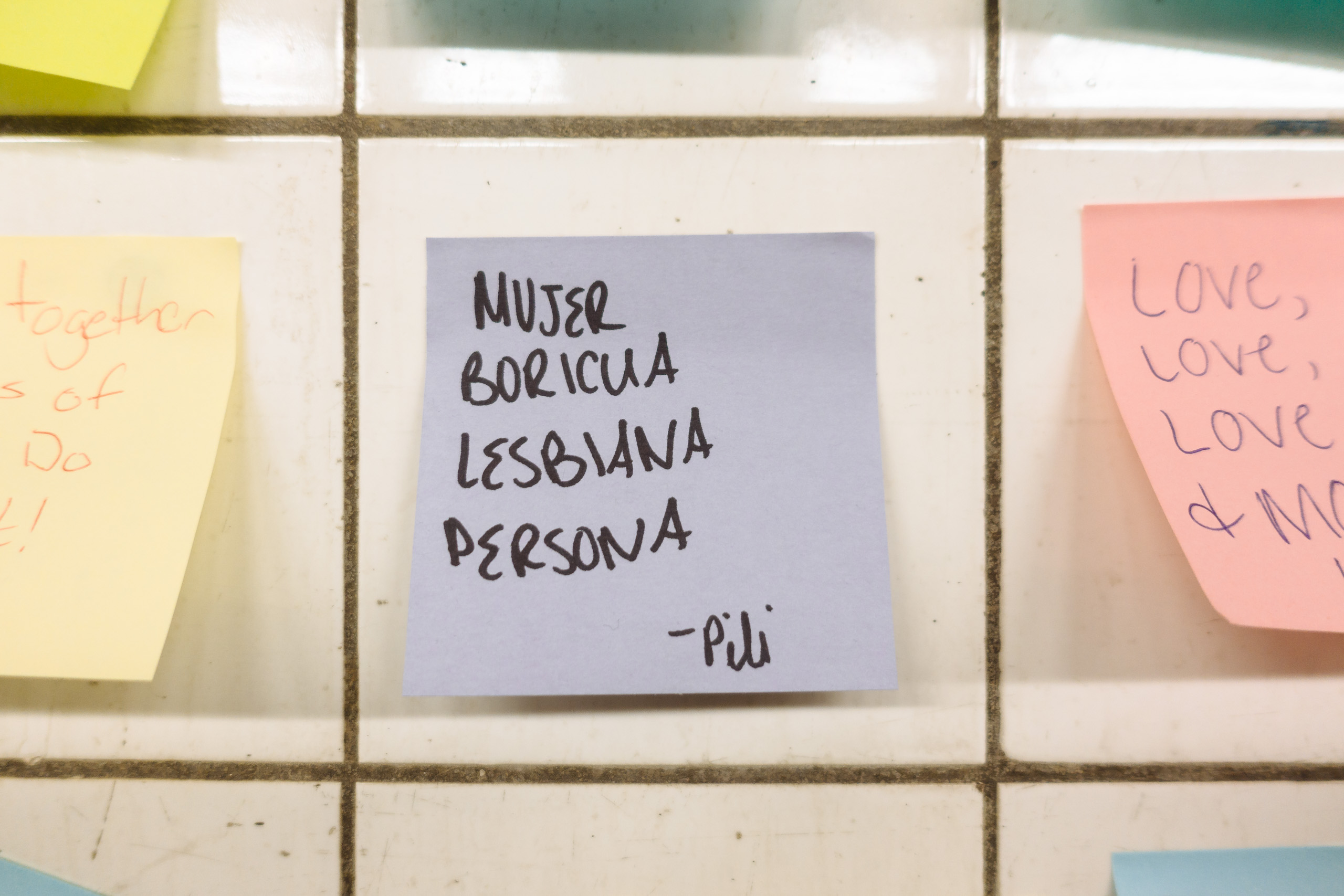 &quot;Mujer Boricua lesbiana persona&quot;