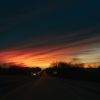 Sunset on i76 at 80mph
