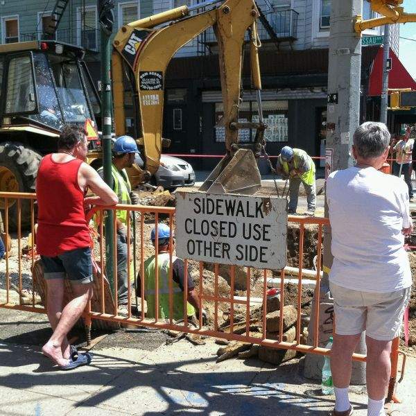 construction nassau avenue greenpoint