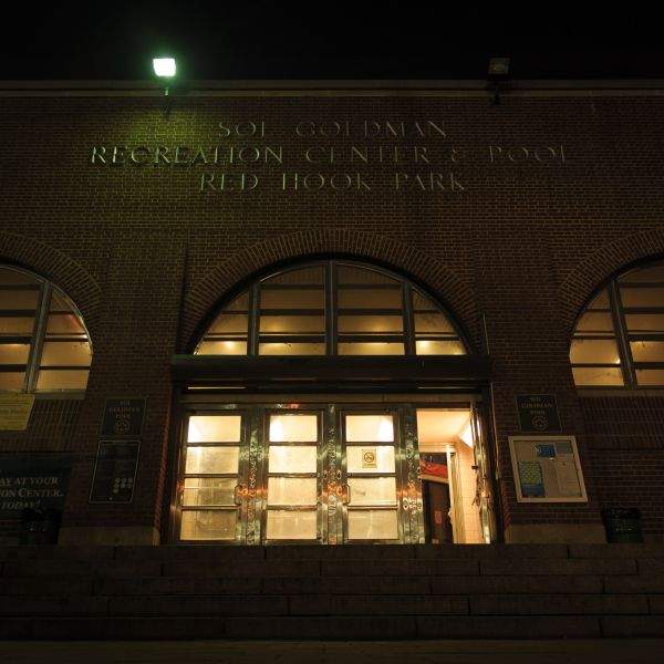 red hook pool doors