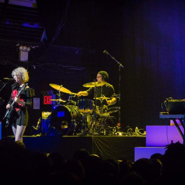 St. Vincent performing at Termainal 5