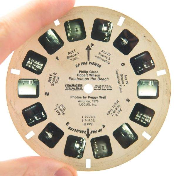 Viewmaster disc from Einstein on the Beach