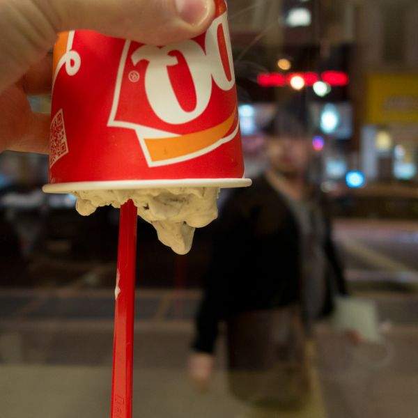 DairyQueen blizzard thickness test Manhattan