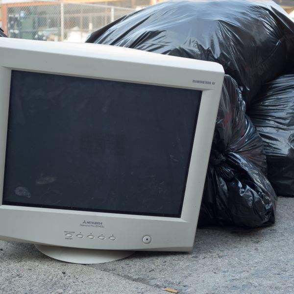 CRT in trash heap