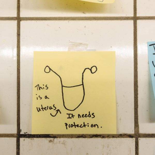 &quot;This is a uterus. It needs protection&quot;