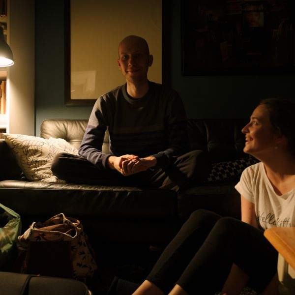 couchsurfers Matej and Thereza
