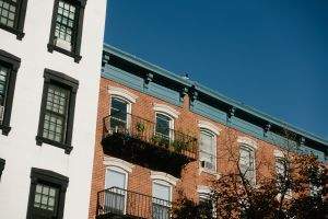 My old Bedford Penthouse balcony holds a multitude of plant life