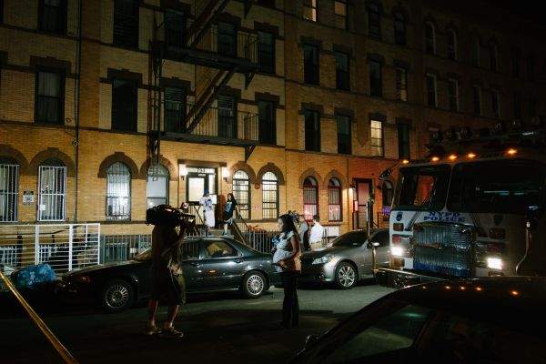 Channel 7 reporting on the scene.