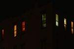 Neighbors in the night on Quincy Ave. in Bed-Stuy. Neighbors in the night on Quincy Ave. in Bed-Stuy.