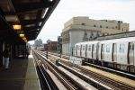 J Trains Stacking in Bed-Stuy