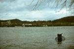 Wheelchair in the Allegheny River