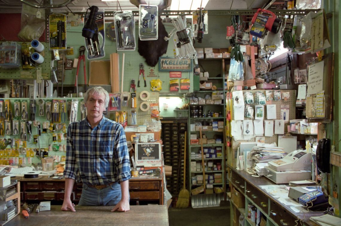 Dave Keller in his Wilkinsburg Hardware Store
