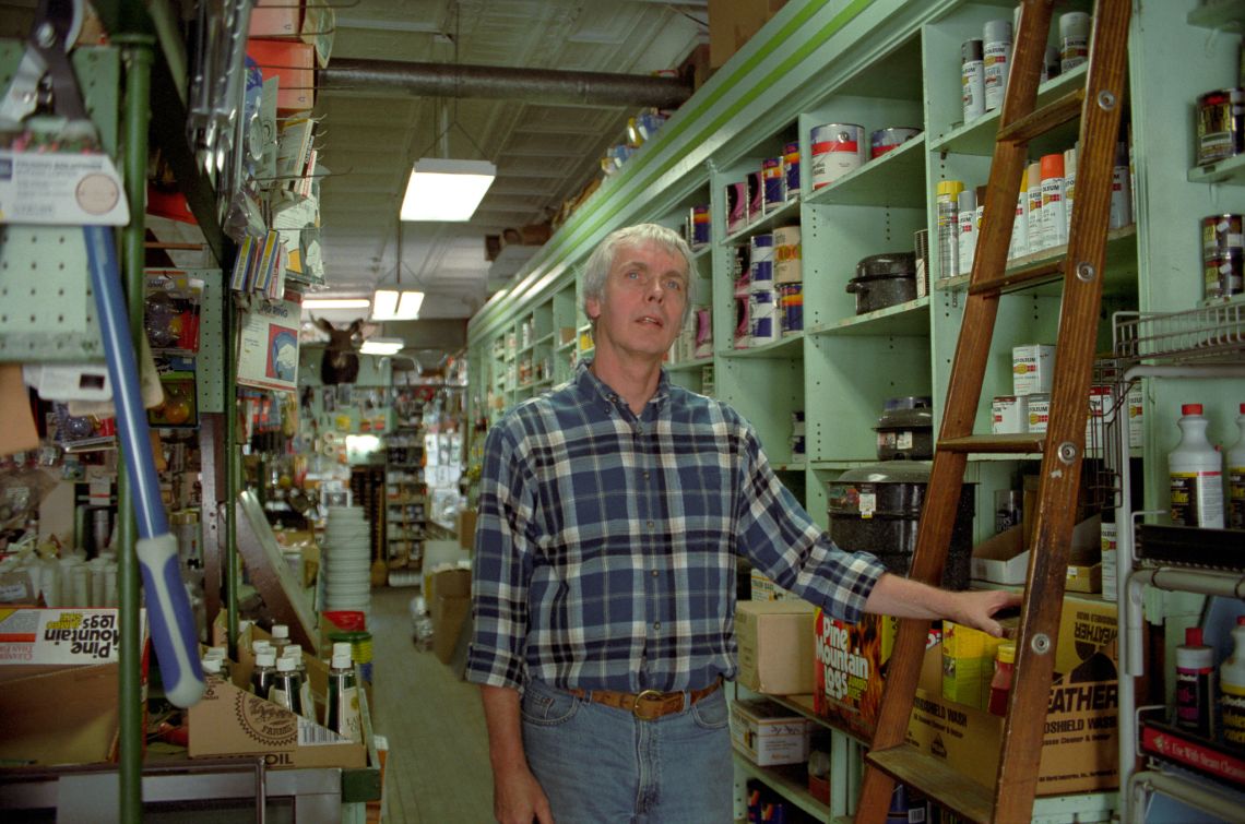 Dave Keller in his Wilkinsburg Hardware Store