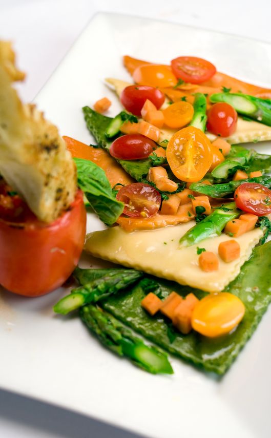 common plea italian american asian fusion plate food pittsburgh restaurant