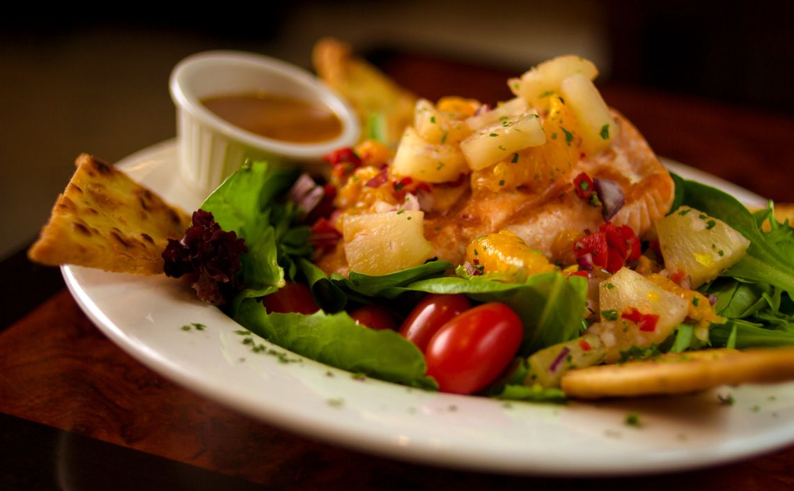 Fiesta Chicken Salad at Grille on Seventh