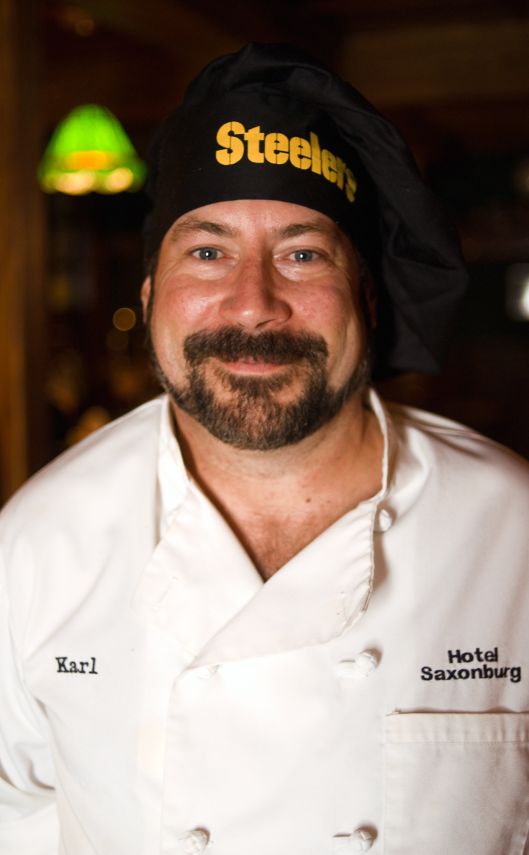 Chef Karl at Hotel Saxonburg