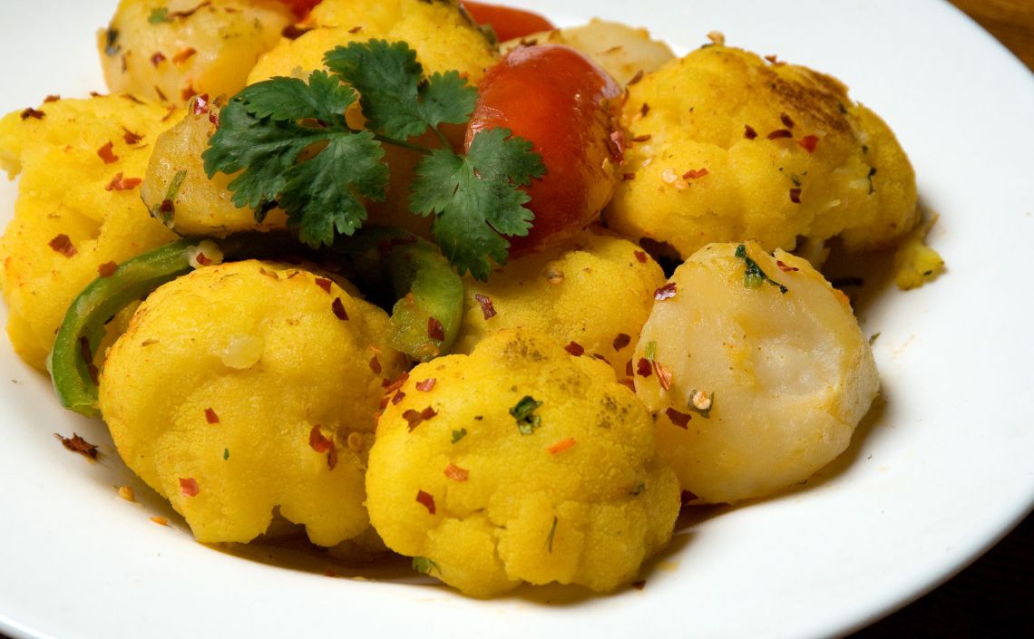 Aloo Gobi  at India Garden