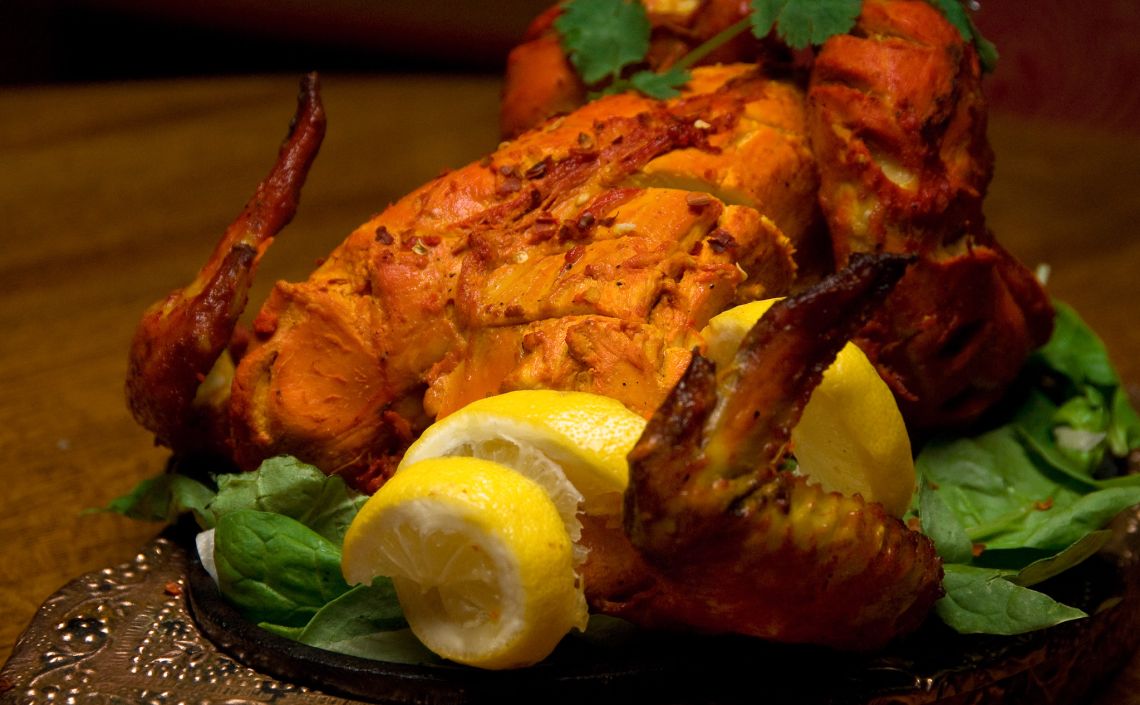 Chicken Tandoori at India Garden