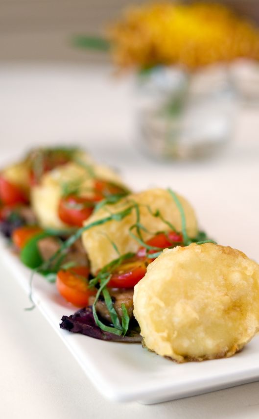 Fried Mozzarella at Iovino's