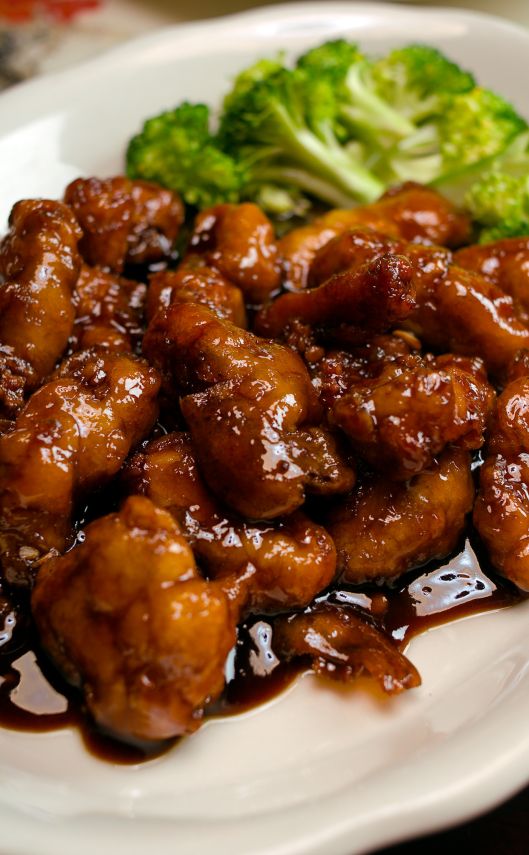 General Tso's Chicken at Jimmy Tsang's