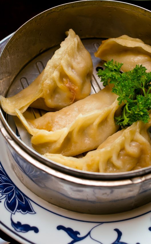 Dumplings at Jimmy Tsang's
