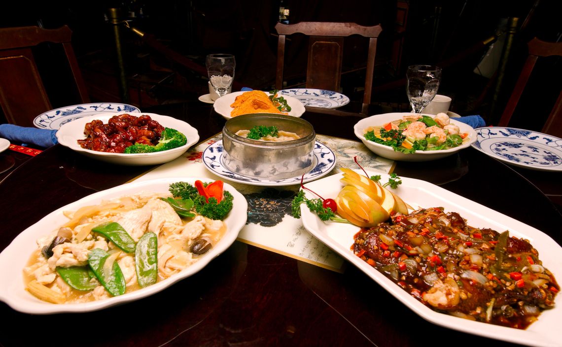 Family Style Dining at Jimmy Tsang's