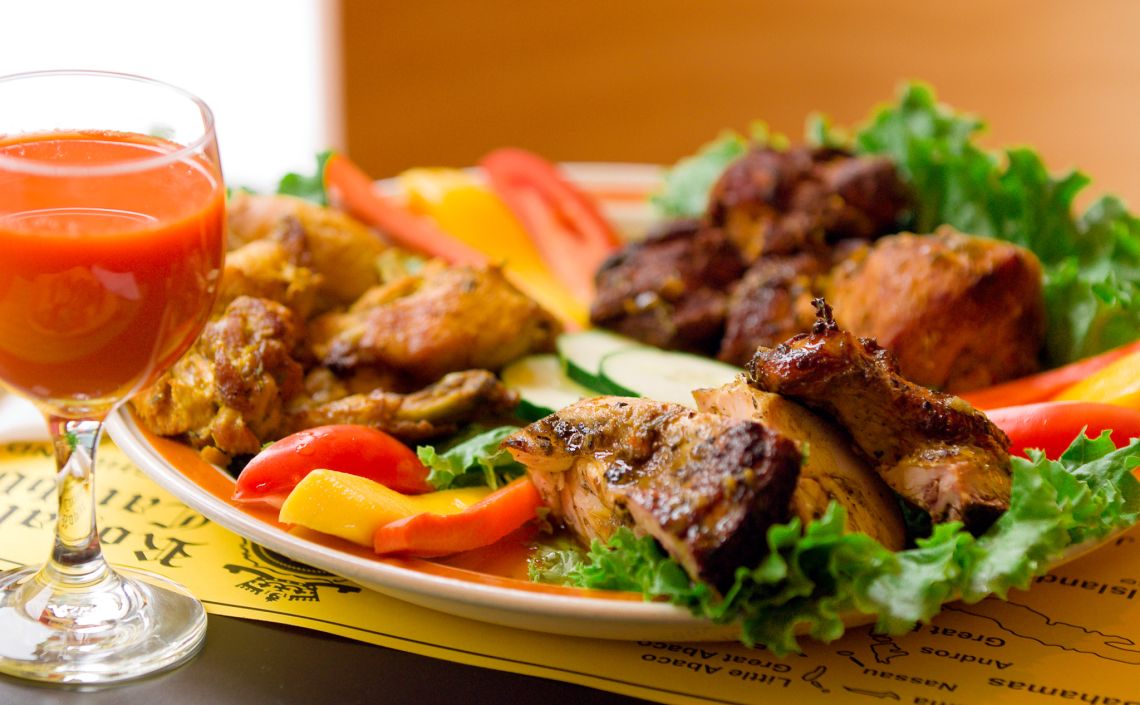 Grilled Chicken Platter at Royal Caribbean