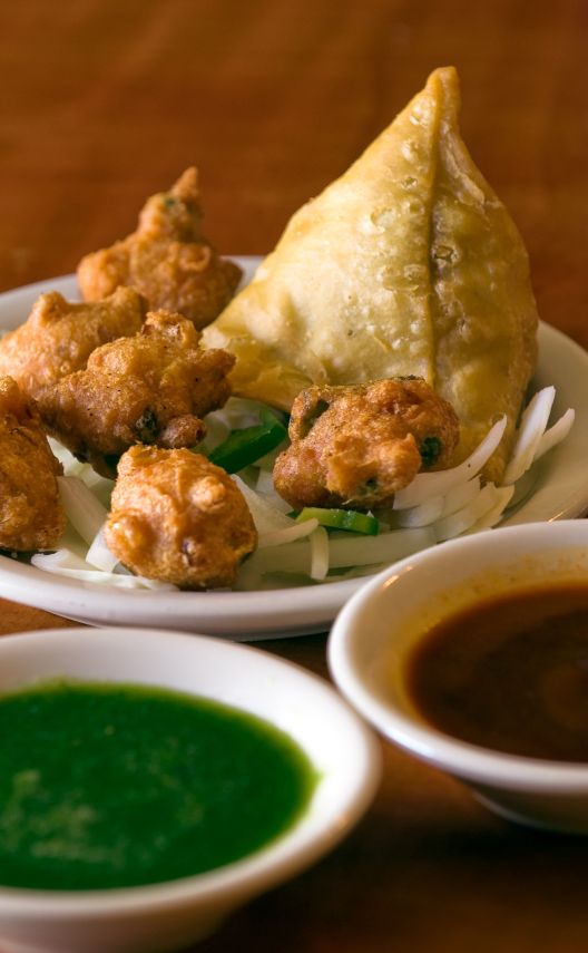 Pakora at Saffron