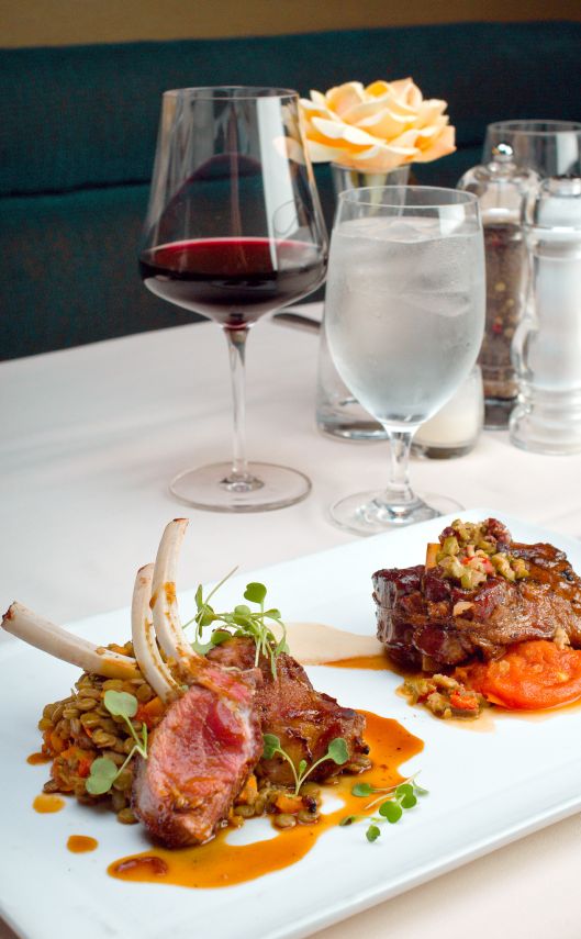 Rack of Lamb at Steelehead Grille
