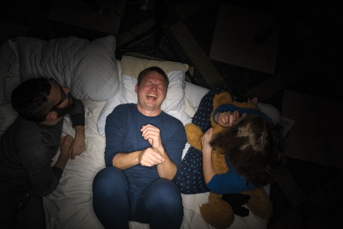 grown-up slumber party