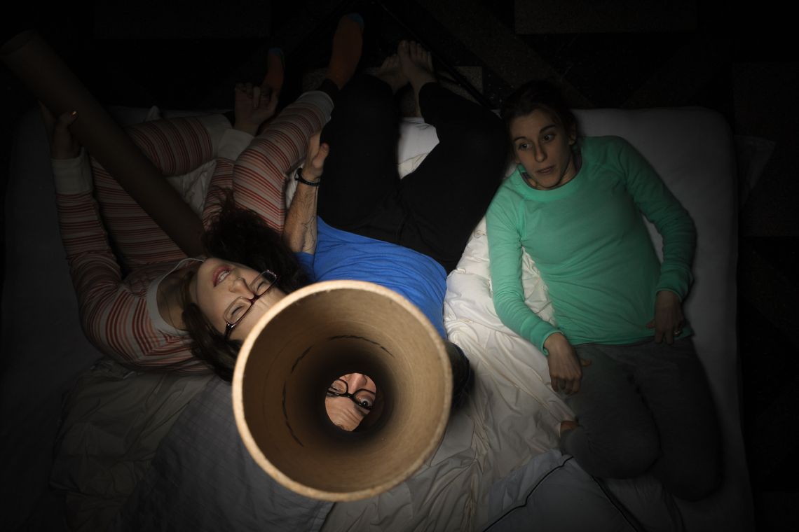 grown-up slumber party