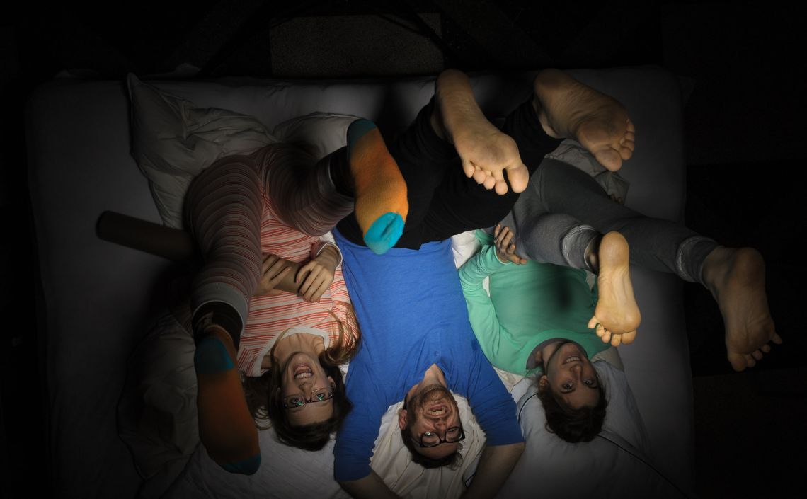 grown-up slumber party