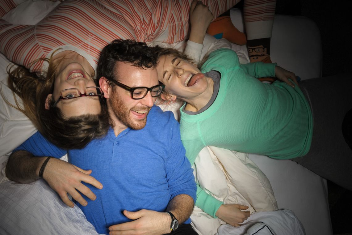 grown-up slumber party
