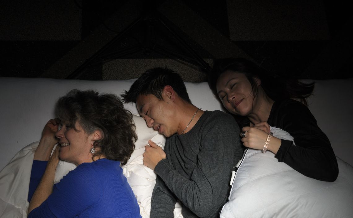 grown-up slumber party