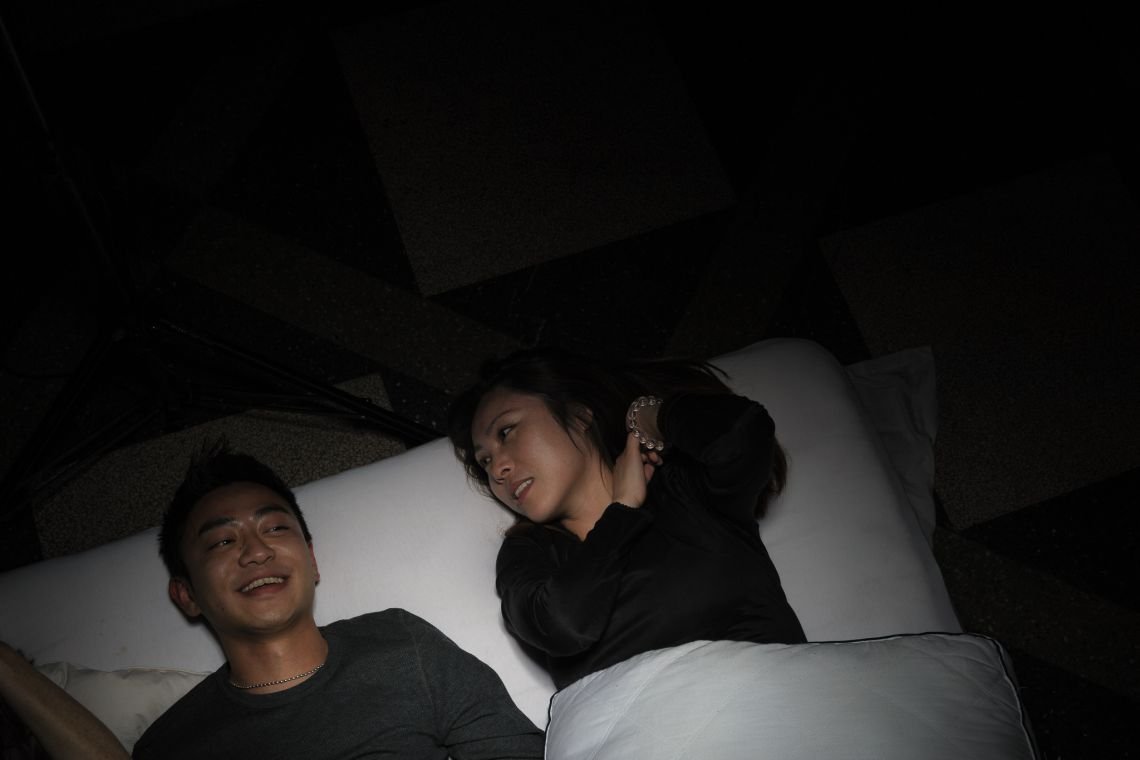 grown-up slumber party