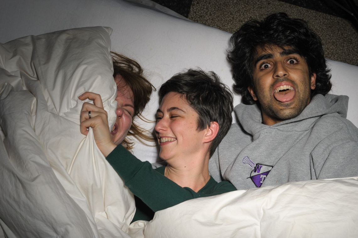 grown-up slumber party
