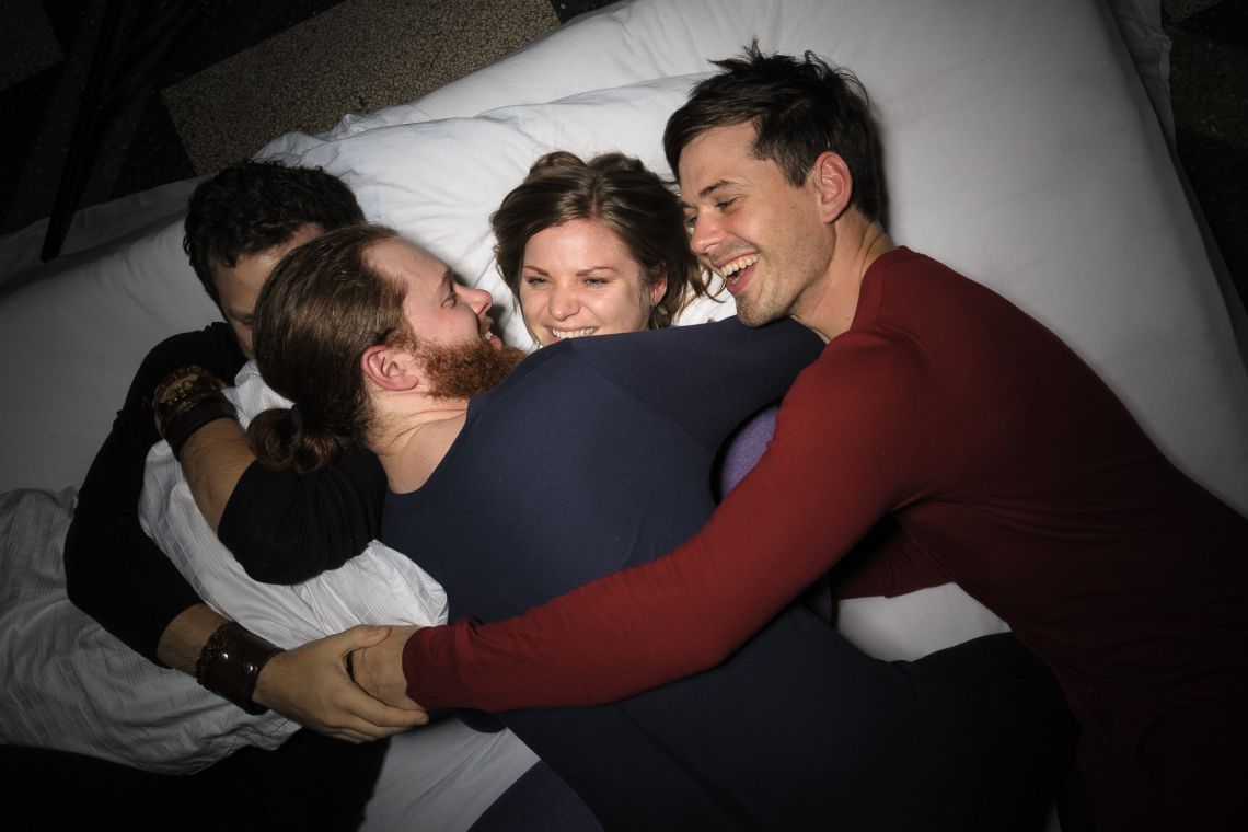 grown-up slumber party