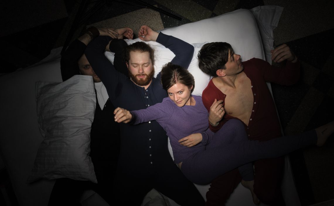 grown-up slumber party