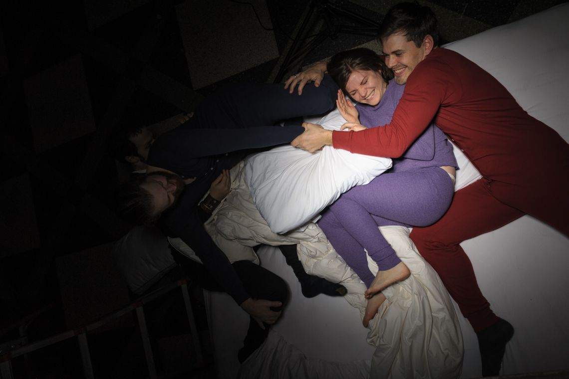 grown-up slumber party