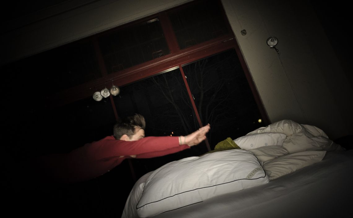 grown-up slumber party