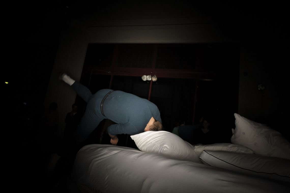 grown-up slumber party