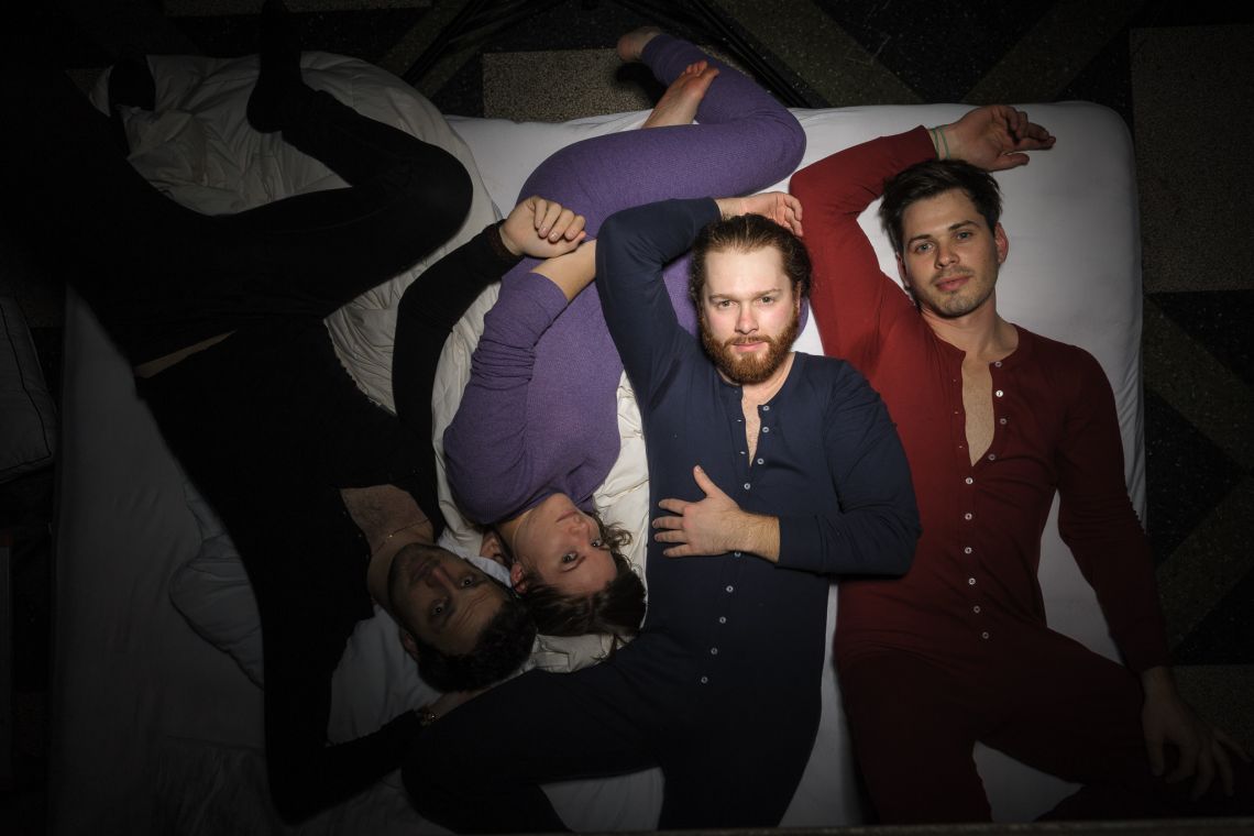 grown-up slumber party