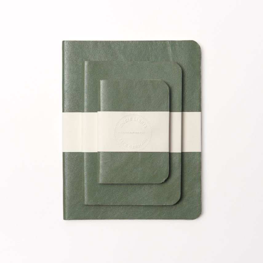 Jack Germain &amp; Emgie Libris Leather-bound Book